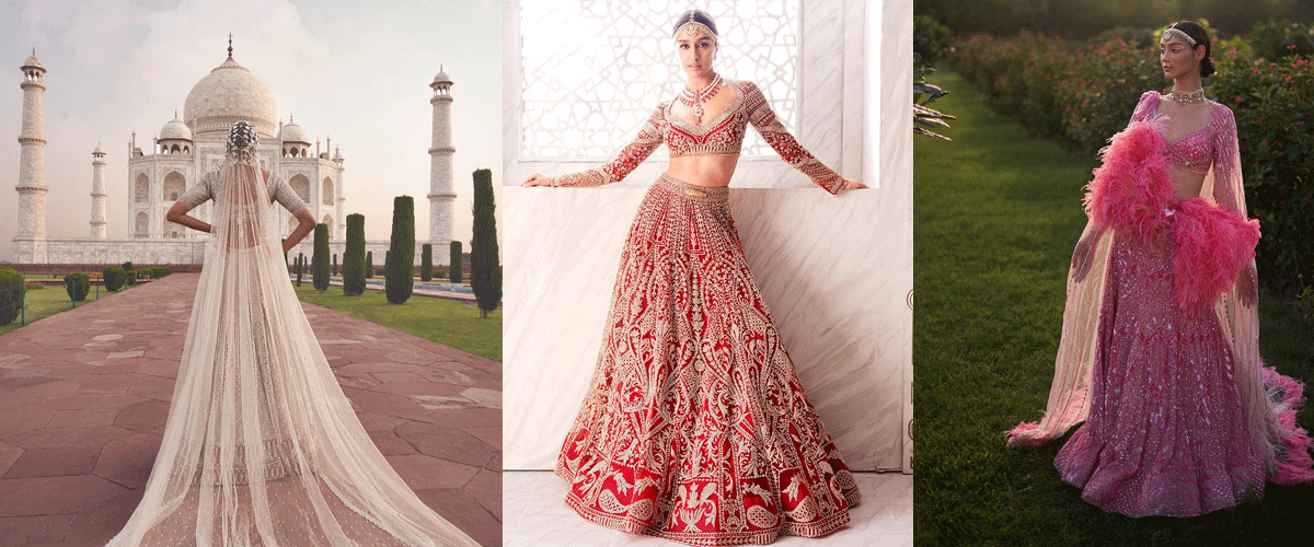  Falguni Shane Peacock made history as they unveiled their collection titled -- Love is, -- at the India Couture Week with a fashion film shot at the UNESCO World Heritage Site of the Taj Mahal, Agra